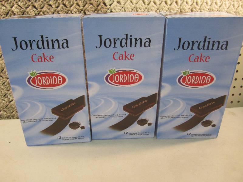 Lot of 3 Boxes Jordina Cakes Best b...