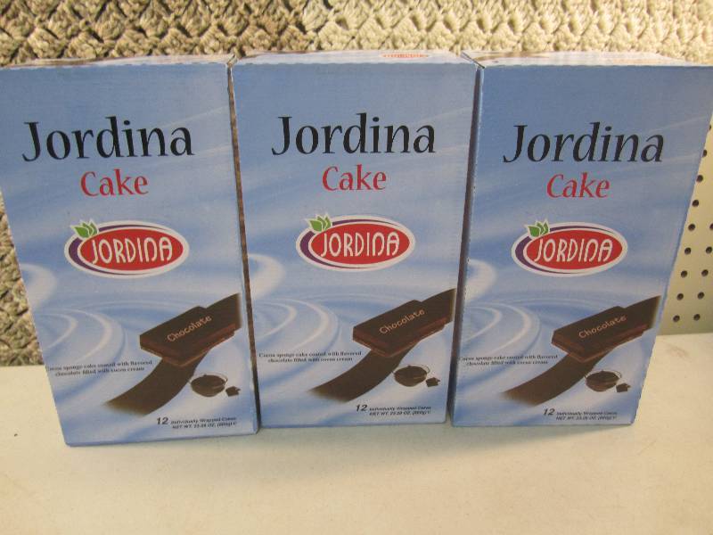 Lot of 3 Boxes Jordina Cakes Best b...