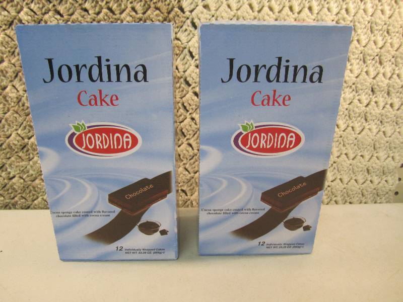 Lot of 2 Boxes Jordina Cakes Best b...