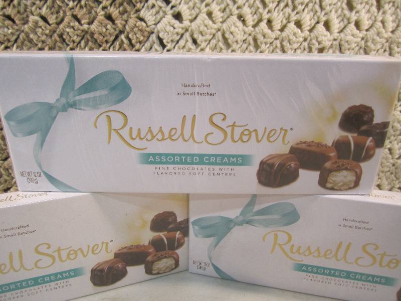 Lot of 3 Boxes Russell Stover Choco...