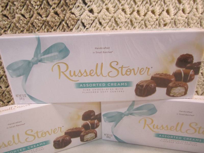 Lot of 3 Boxes Russell Stover Choco...