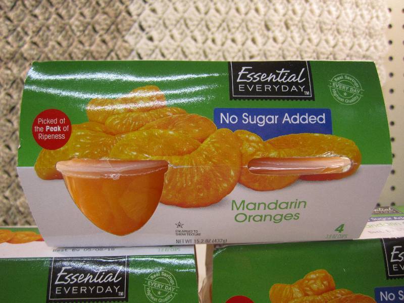 3 Packs of Mandarin Oranges Cups 4 ...
