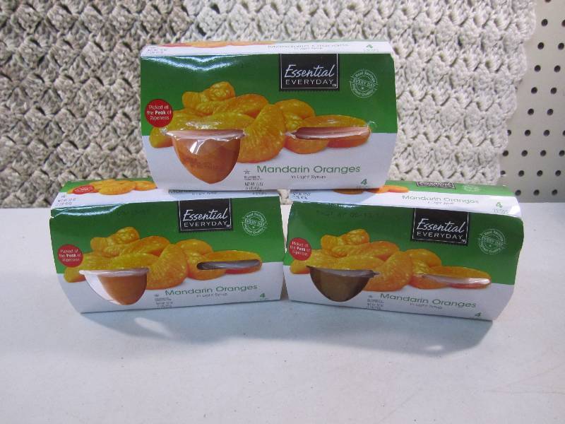 3 Packs of Mandarin Oranges Cups 4 ...