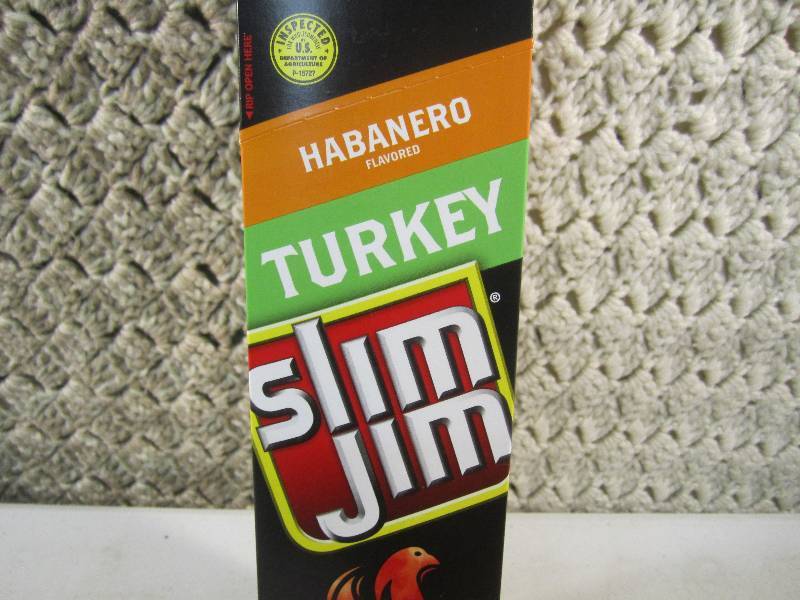 Box of 24 Slim Jim Sticks Habanero ...