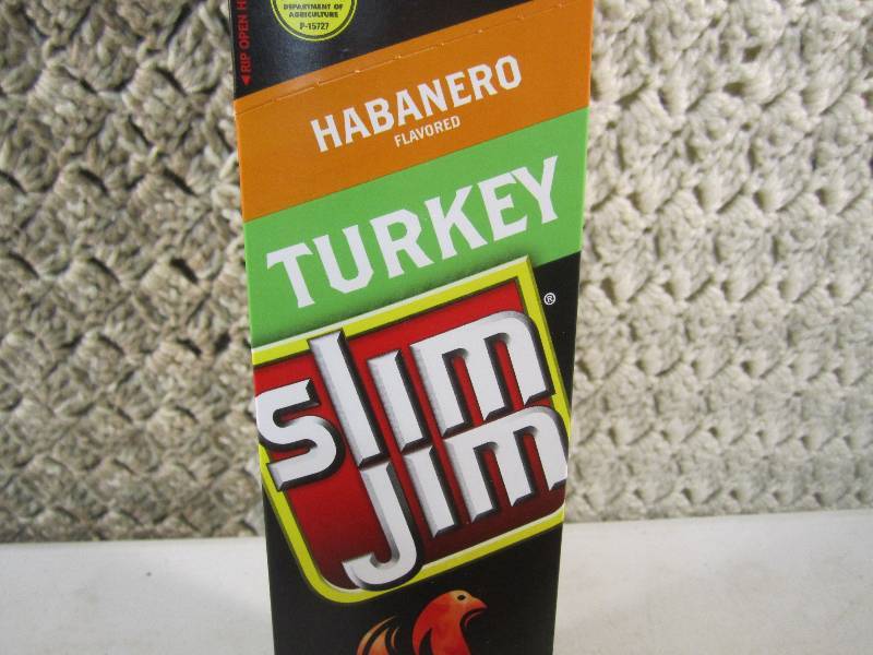 Box of 24 Slim Jim Sticks Habanero ...