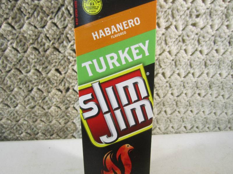 Box of 24 Slim Jim Sticks Habanero ...