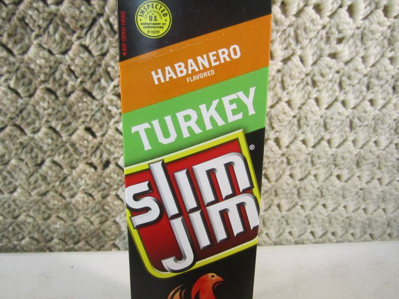 Box of 24 Slim Jim Sticks Habanero ...