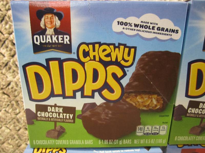 4 Boxes Chewy Dipps Dark Chocolate ...
