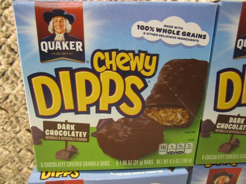 4 Boxes Chewy Dipps Dark Chocolate ...
