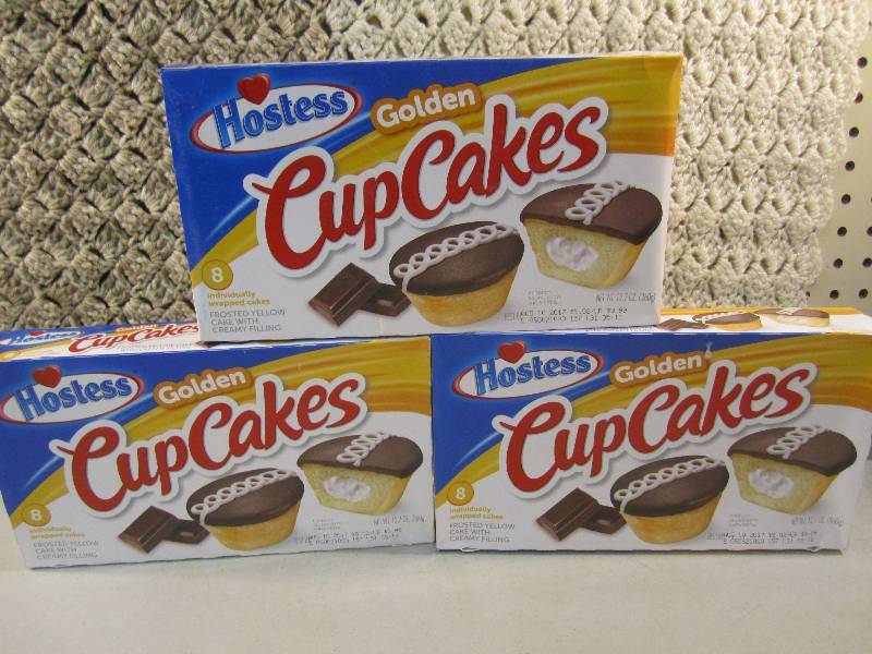 Lot of 3 Boxes Hostess Golden Cup C...
