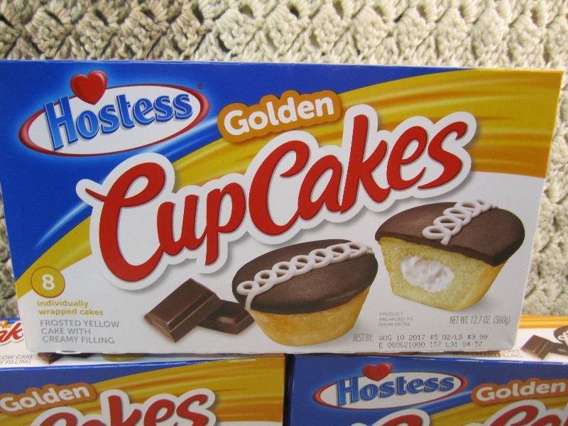 Lot of 3 Boxes Hostess Golden Cup C...