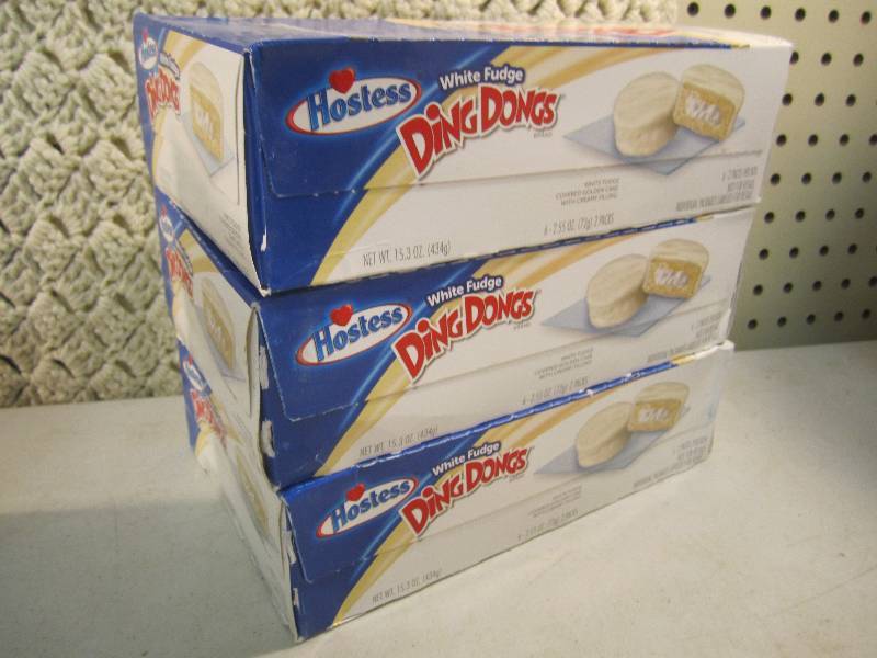 Lot of 3 Boxes Hostess White Fudge ...