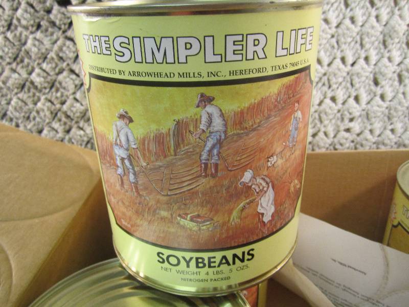 Lot of 5 Large Cans The Simpler Lif...