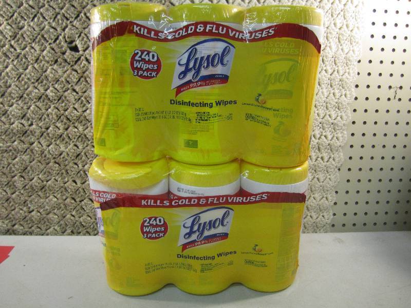 Case of 6 (2 3-packs) Lysol Disinfe...
