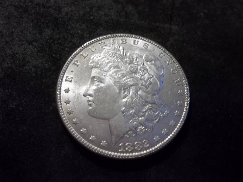 1882  Morgan Silver Dollar
