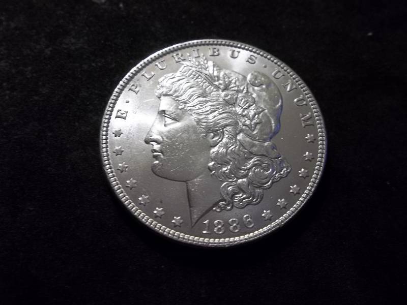 1886  Morgan Silver Dollar