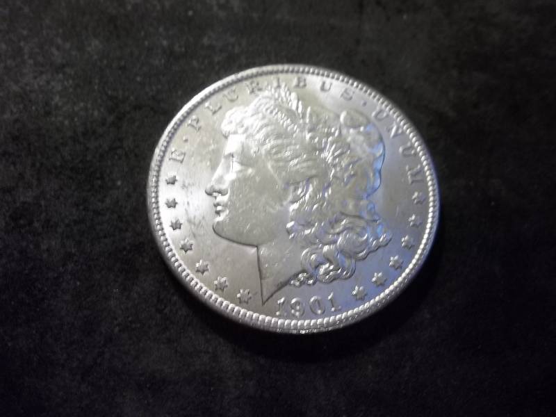 1901 O Morgan Silver Dollar