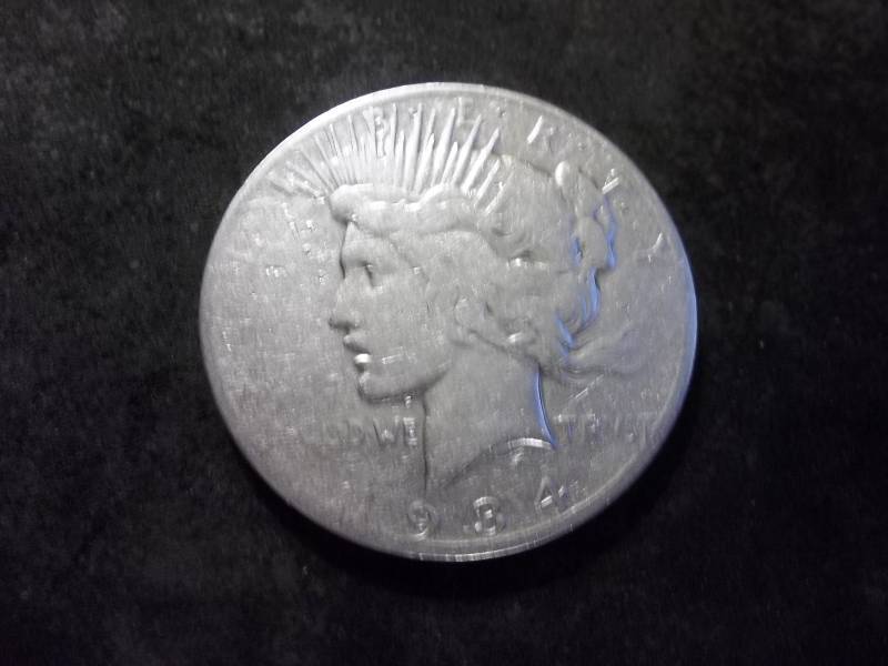 1934 S Peace Silver Dollar