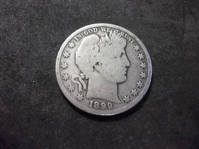 1899 Barber Half Dollar