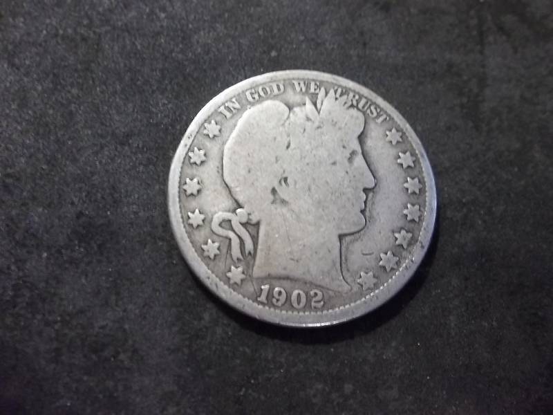 1902 O Barber Half Dollar