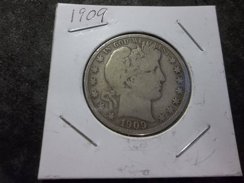 1909 Barber Half Dollar
