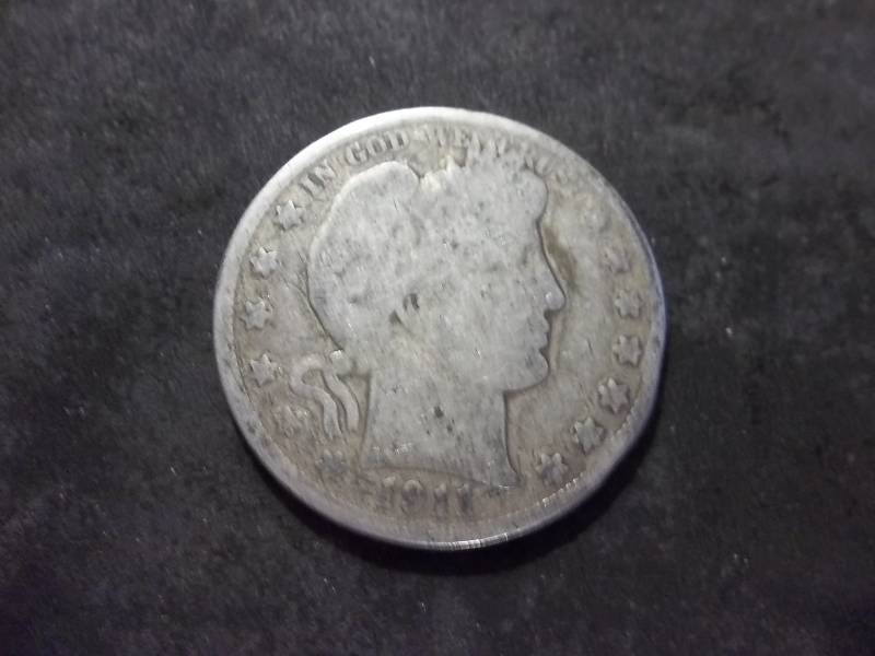 1911  Barber Half Dollar