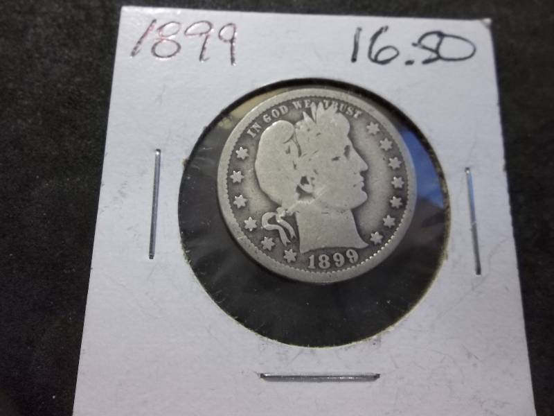 1899 Barber Quarter