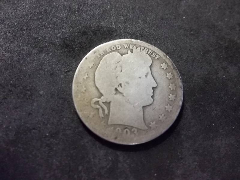 1903  Barber Quarter