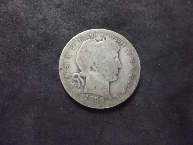 1909 Barber Quarter