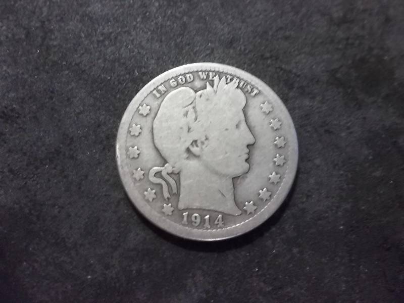 1914 D Barber Quarter