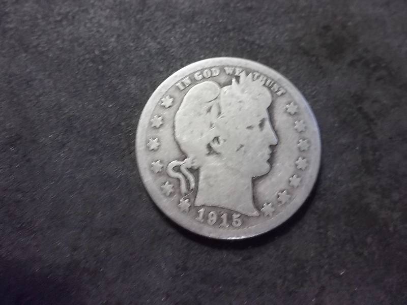 1915 Barber Quarter