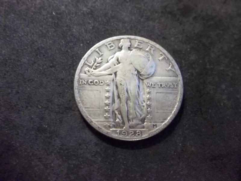 1928 S Standing Liberty Quarter
