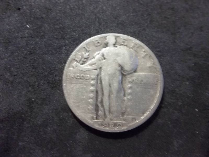 1929 S Standing Liberty Quarter