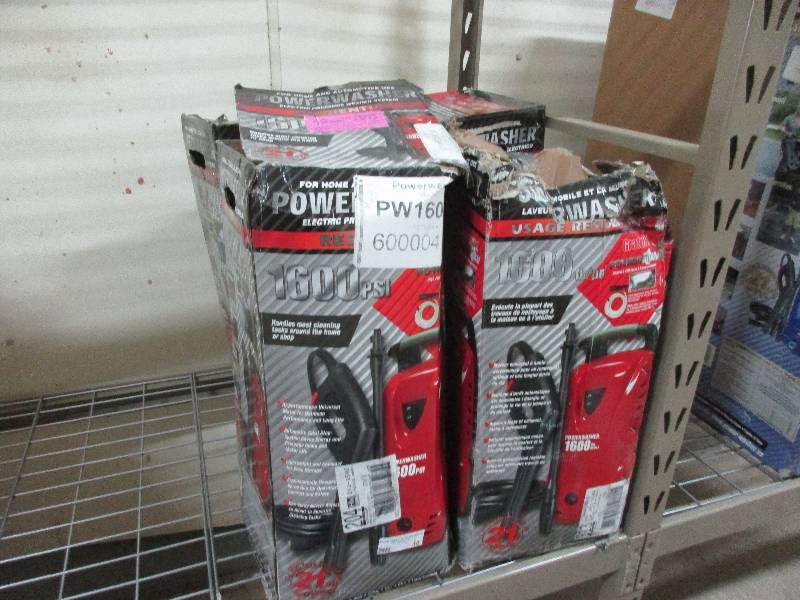 1600 psi pressure washers