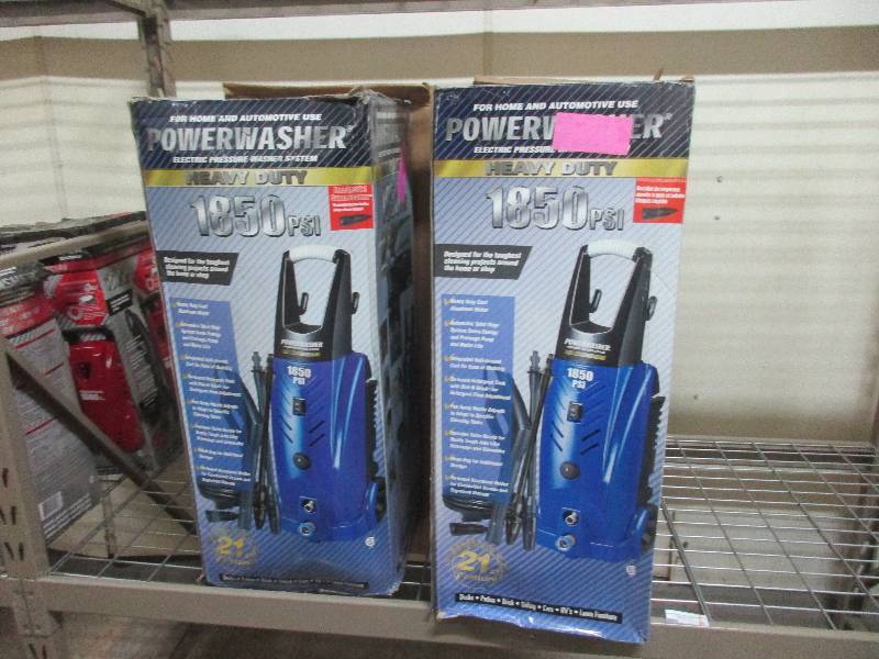 1850 psi Pressure washers