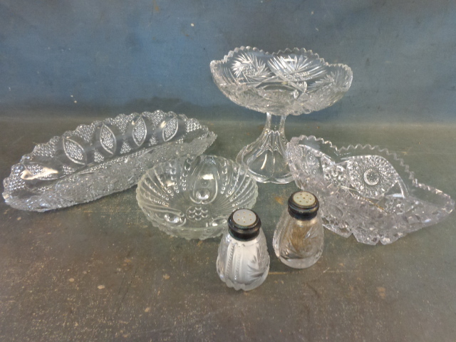Cut Glass dishes