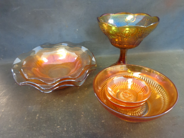 Carnival Glass Dishes