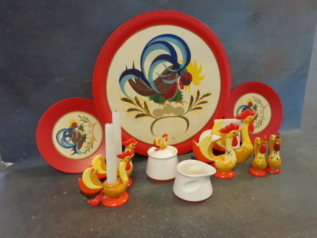 Vintage Rooster Decore