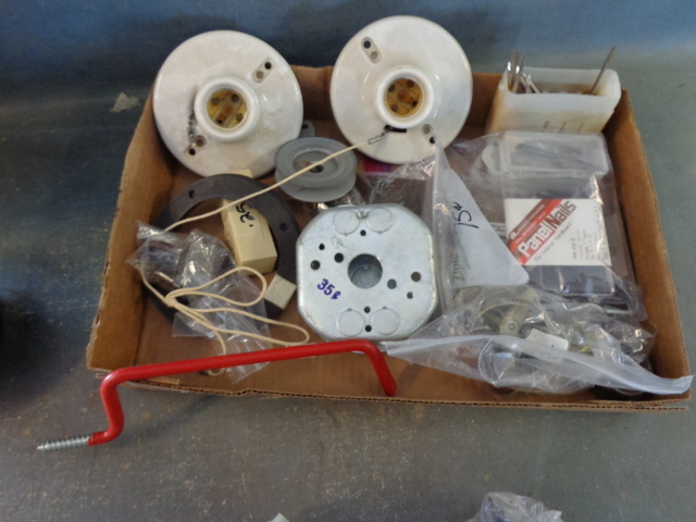Light Fixtures, Nuts, Bolts, Nails and More
