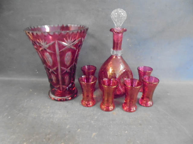 Red Glass ware