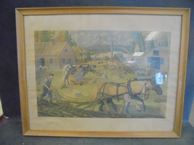 Vintage Framed Print
