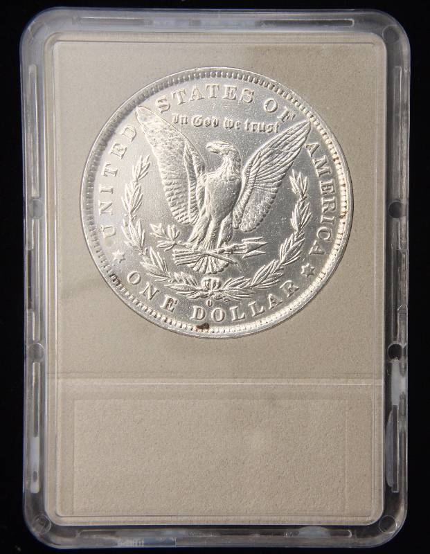 lot 02 image: 1881-O MORGAN SILVER DOLLAR MS66 NCGS