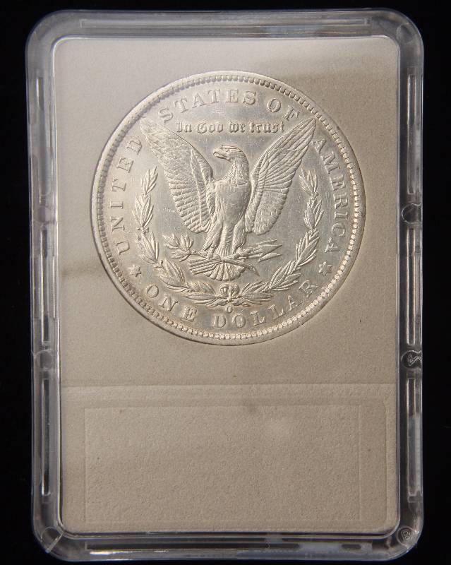 lot 06 image: 1889-O MORGAN SILVER DOLLAR MS65 NCGS