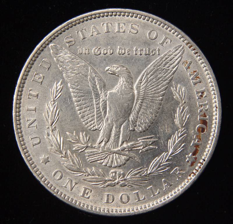 lot 13 image: 1888 MORGAN SILVER DOLLAR AU