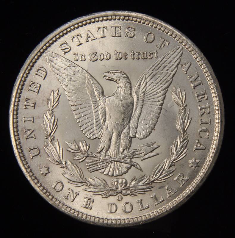 lot 18 image: 1898-O MORGAN SILVER DOLLAR BU-UNC