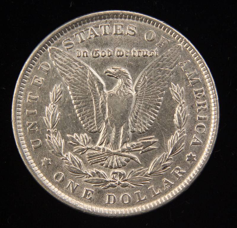 lot 35 image: 1889 MORGAN SILVER DOLLAR AU DETAILS CLEANED