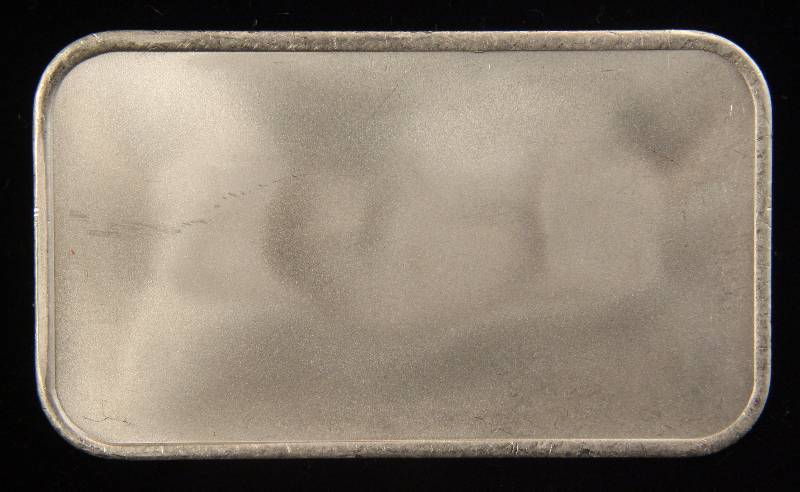 lot 42 image: 1 TROY OZ. .999 FINE SILVER BUFFALO BAR
