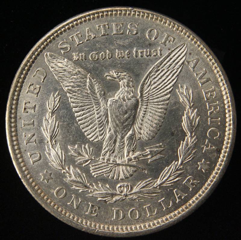 lot 79 image: 1921 MORGAN SILVER DOLLAR UNC