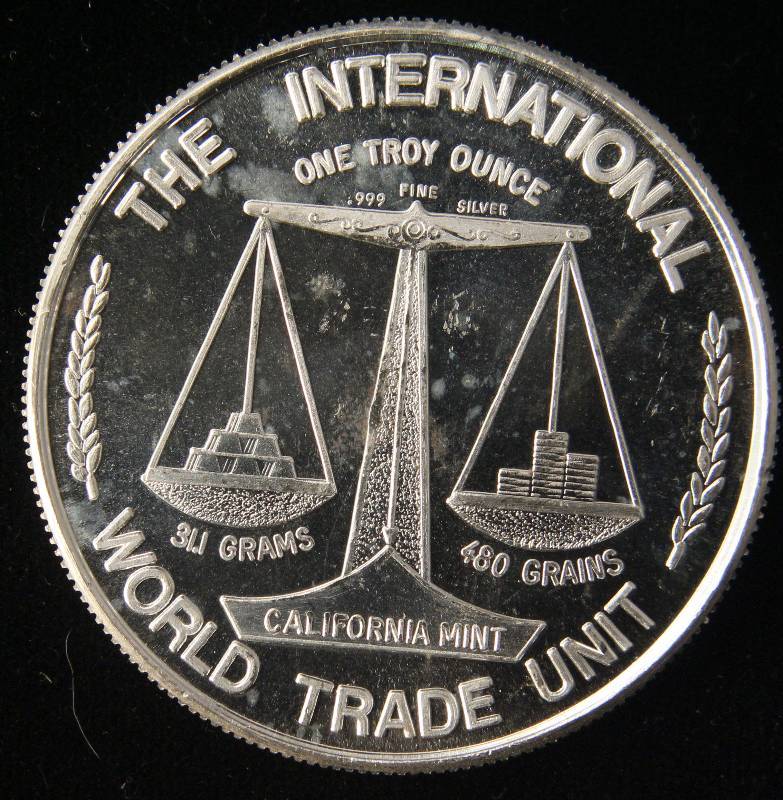 lot 104 image: 1 TROY OZ. .999 FINE SILVER PLUCKED TAX PAYER