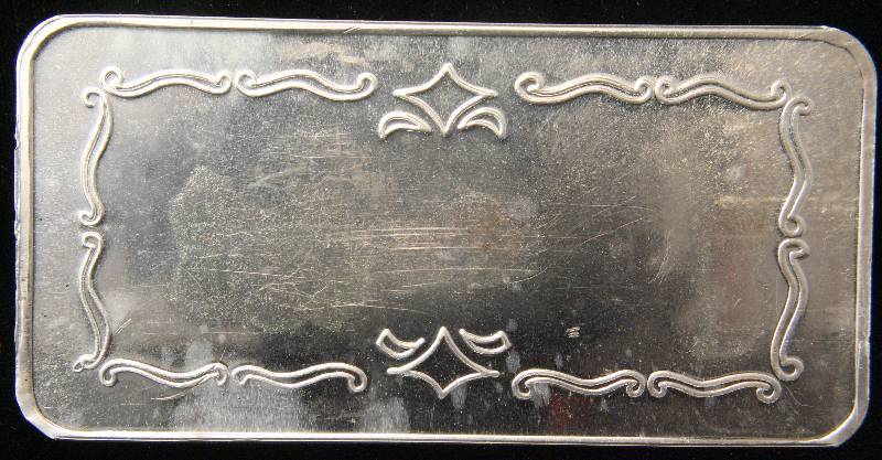 lot 111 image: 10 TROY Oz. .999 FINE SILVER BAR COVERED WAGON GOLDEN STATE MINT